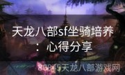 天龙八部sf坐骑培养：心得分享