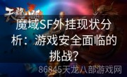 魔域SF外挂现状分析：游戏安全面临的挑战？